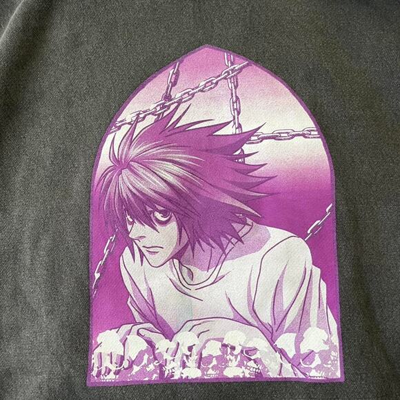 Death Note Anime Hoodie Size Large Brand New - Picture 3 of 5